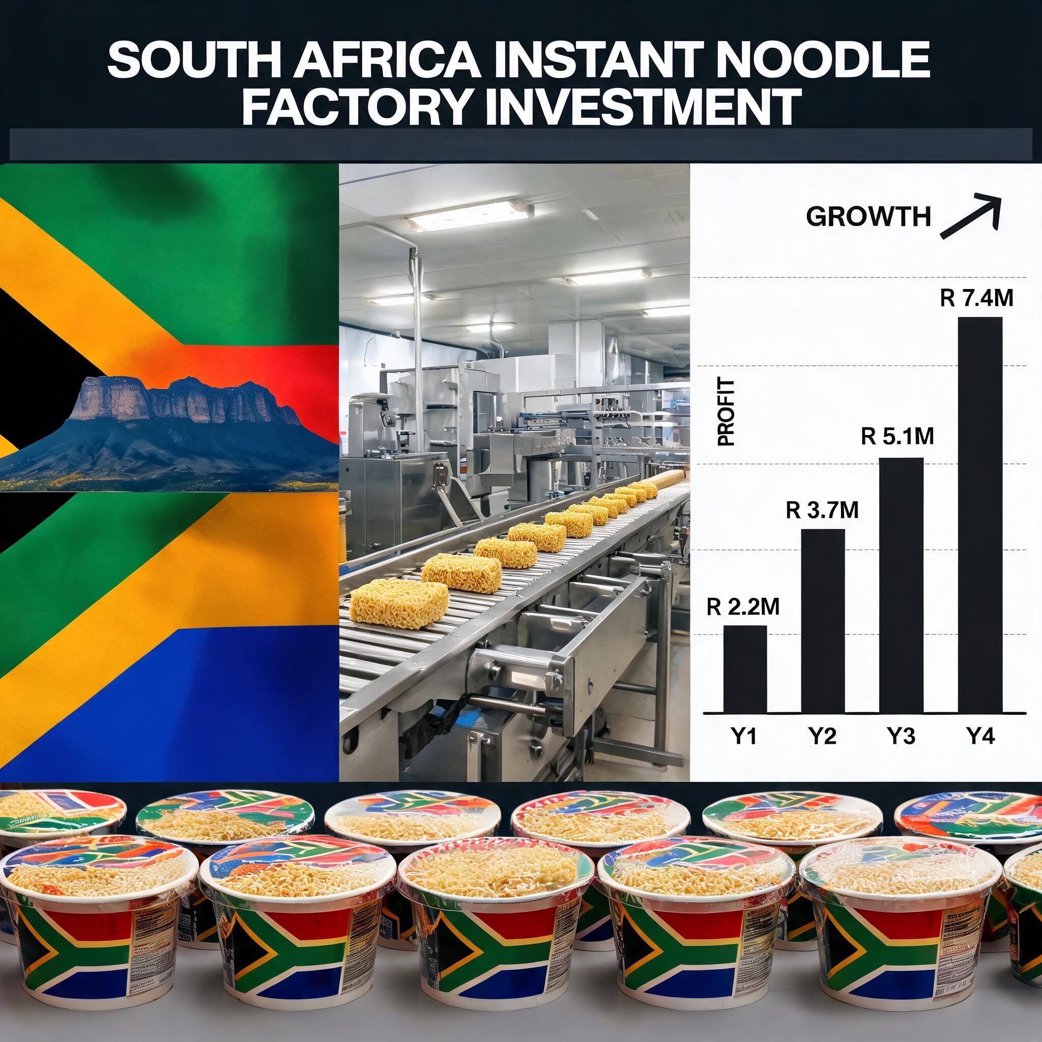 South Africa instant noodle factory investment opportunity